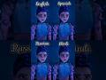 Kpop Demon Hunters Golden In Different Languages Shorts Ytshorts Yt Kpop Shortfeed Viral Fyp