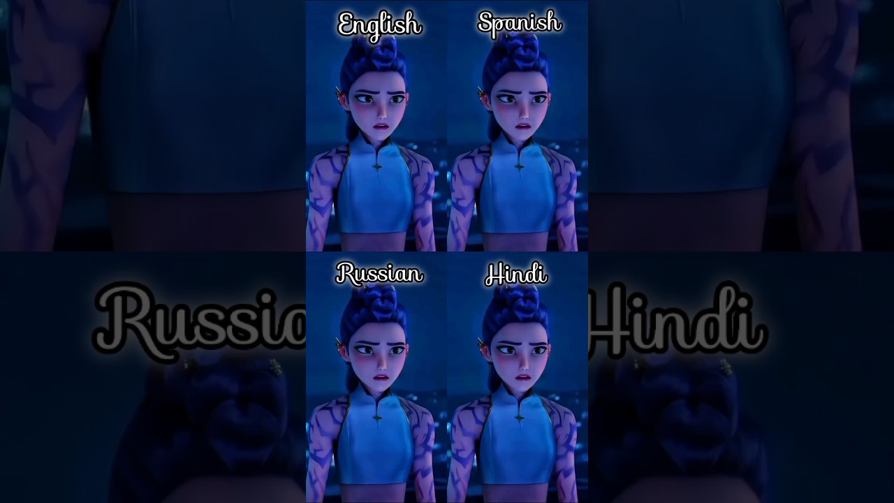 Kpop demon hunters - Golden in different languages #shorts #ytshorts #yt#kpop #shortfeed #viral #fyp