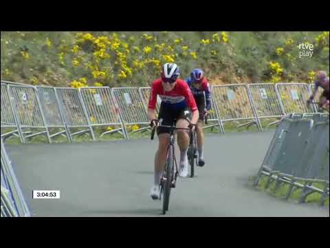 Cycling - Vuelta a Burgos Feminas 2024 - Demi Vollering wins all on Stage 2, Evita Muzic just behind
