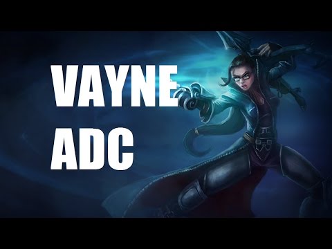 Vayne adc gameplay s6.3