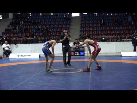 50 kq Y/R Bürünc medal / Seymur Hüseynov (DİN İC) - Azər Muxtarlı (Sumqayıt, Təhsil İC)