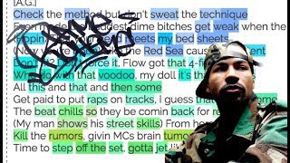 Rhyme Scheme // Got The Flava [A.G.]