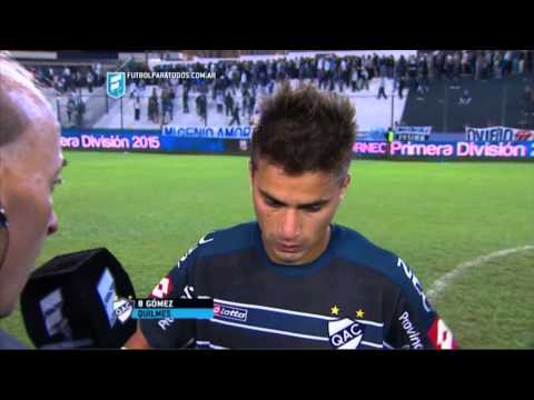 Gómez: "No es la campaña que pensamos". Quilmes 1 - Unión 3. Primera División 2015. FPT.
