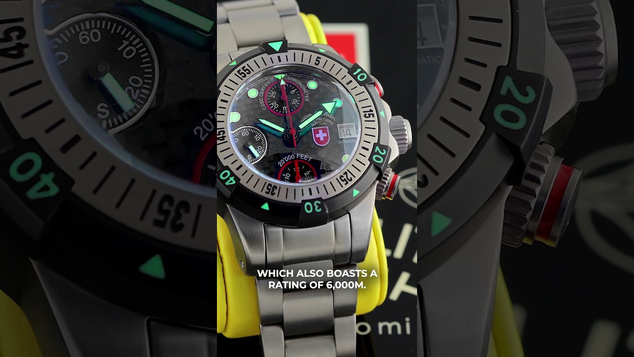 Selection of extreme water-resistant dive watches, assorted brands and models