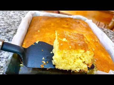 PAN CON TROCITOS DE PIÑA!!// 🍍4 ingredientes y sin batidora ¡riquísimo!