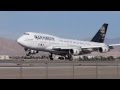Iron Maiden Flying Into McCarran Airport On Ed Force One 747 IronMaiden EdForceOne LASairport