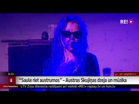 “Saule riet austrumos” – Austras Skujiņas dzeja un mūzika