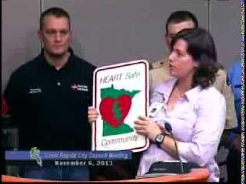 Coon Rapids Becomes 'Heart Safe Community'