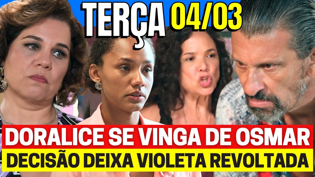 VOLTA POR CIMA Capítulo de hoje TERÇA 04/03 - Resumo Completo Novela das 7h assistir GLOBO ao vivo