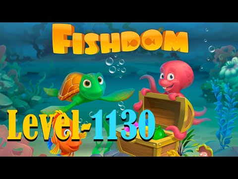 Save  fish game / fishdom / Super Hard level 1130 / #fishdom #savethefish #savefish