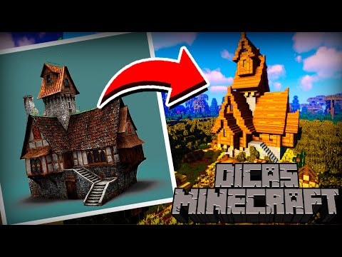 HOW TO BUILD ANYTHING IN MINECRAFT EVEN WITHOUT IDEAS