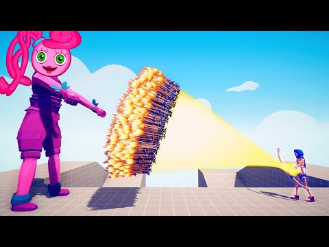 MOMMY LONG LEGS POPPY PLAYTIME vs EVERY GOD - Totally Accurate Battle Simulator TABS