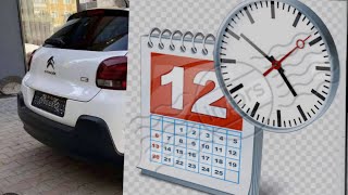 CITROEN C3 SAAT VE TARİH AYARI NASIL YAPILIR ? (How to set time and da