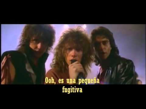 Bon Jovi RUNAWAY subtitulado HD