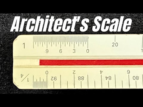 How to Read and Use an Architect's Scale for Beginners