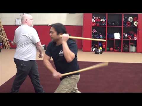 Translating a sinawali pattern to fighting technique