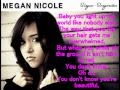 Megan Nicole- What makes you beautiful [LYRICS ...