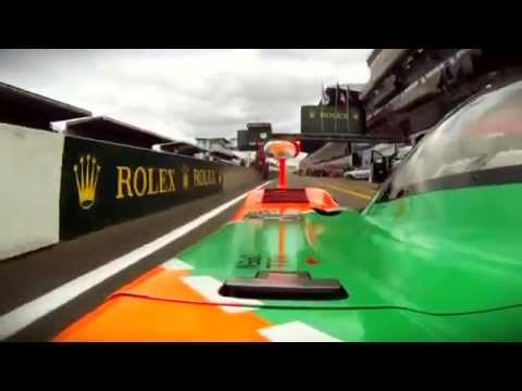 Mazda 787B @ Le Mans 2011 with Johnny Herbert