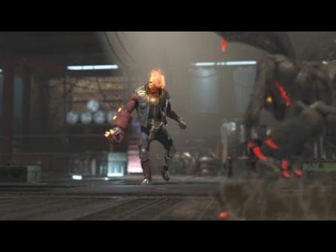 Hellboy mirror match but it's only the gunshot