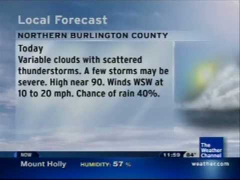Local Forecast - 8/5/10 - 11:58am