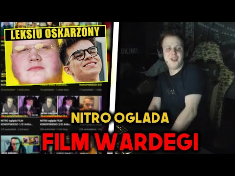 NITRO ogląda NOWY FILM WARDEGI o LEKSIU !