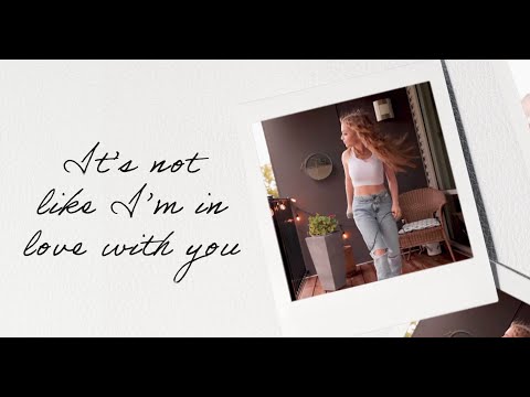 LEW - Not Like I'm In Love With You (Official Lyric Video)