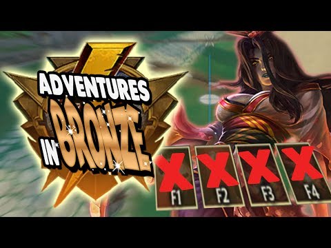 Smite: Adventures in Bronze Duel - Izanami Vs. Scylla - NO ABILITIES CHALLENGE!