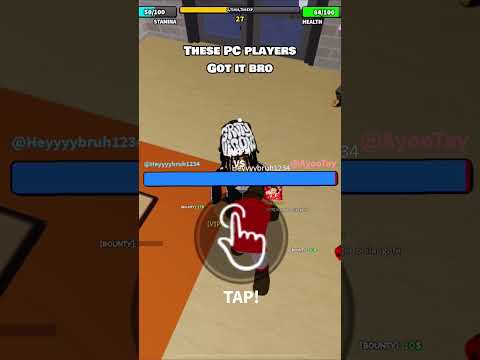 These PC players crazy! | Fight In A School Roblox