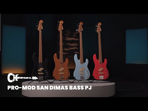 Charvel Pro-Mod San Dimas Bass PJ IV Electric Bass - Satin Black image 13
