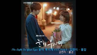The Light In Your Eyes 눈이 부시게 OST Part 6 - 김연지 - 물감