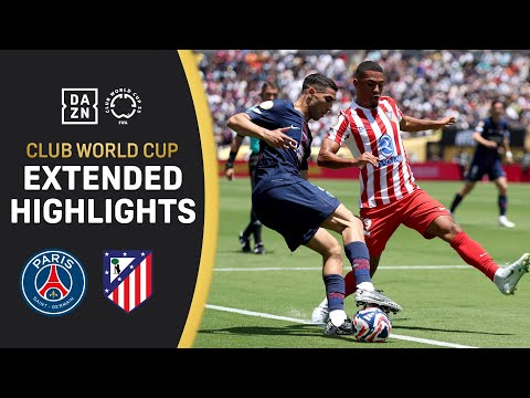 PSG Vs Atlético Madrid | FIFA Club World Cup Extended Highlights