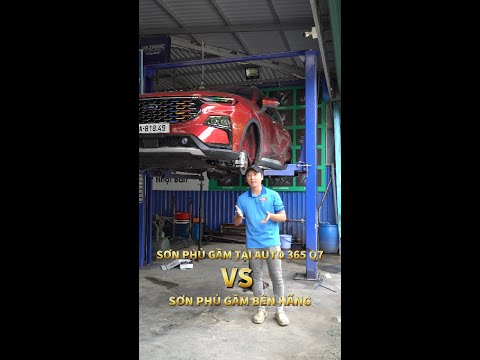  Quy trình sơn phủ gầm tại Auto 365 Q7