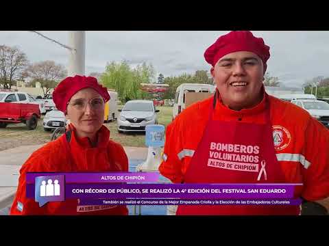 Altos de Chipión | Se realizó el 4° Festival San Eduardo, el Concurso de la Mejor Empanada Criolla