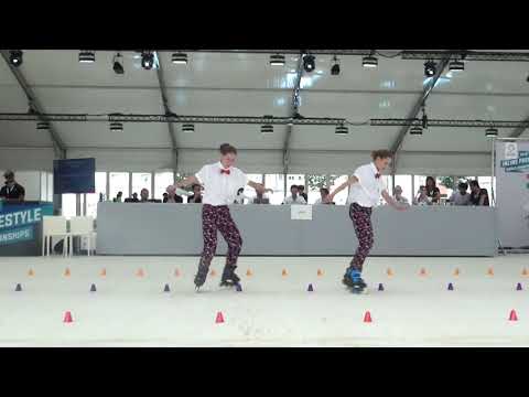 08 20180707 WFSC 2018 Frestyle Classic Pair Koniukhova Daria -  Smirnova Anna