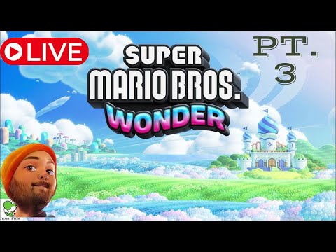 Lets Play!///Super Mario Bros. Wonder///First Playthrough///PT 3