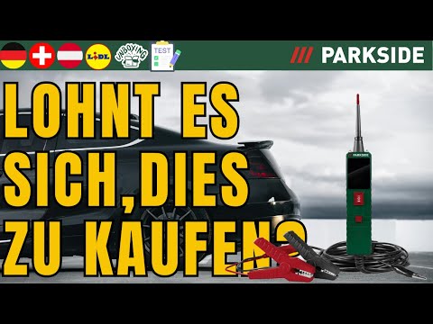 KFZ-STROMKREISTESTER  Parkside PSKT 30 A1 DEUTSCHLAND DEUTSCH  SWITZERLAND  AUSTRIA LIDL