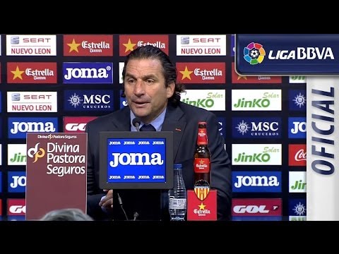 Rueda de Prensa de Pizzi tras el Valencia CF (2-0) Levante UD - HD