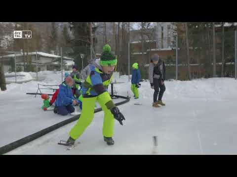 Eisstockplatz in Längenfeld