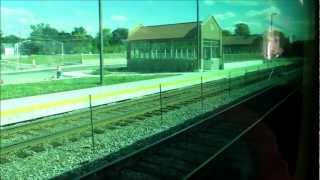 preview picture of video 'BNSF/Metra train ride from Aurora to Chicago Union Station, the state of Illinois, USA.'