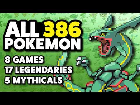 I Completed Pokemon Emerald's Impossible Pokedex