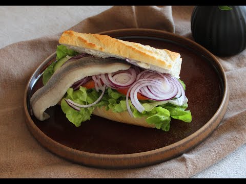 Matjesfilet Brötchen