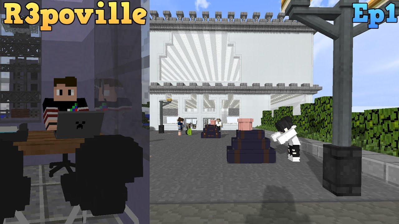 R3POVILLE - A CIDADE DOS SONHOS  CHRISTMAS & NORMAL EDITION Minecraft Map