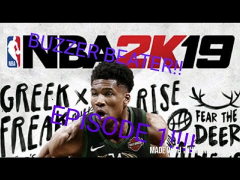 NBA 2K19 Mobile My Career Ep.1 (BUZZER BEATER!!)