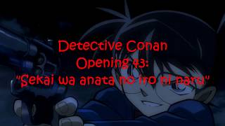 Sekai wa anata no iro ni naru - Op. 43