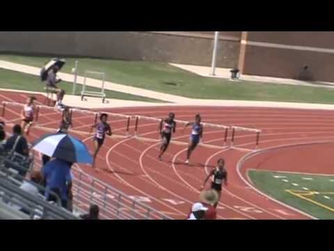 2013 USATF Region 12   (13-14) Girls   200m Hurdles   Prelims   Heat 2