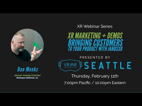 XR Marketing + Demos: Bringing Customers to Your Product with JanusXR
