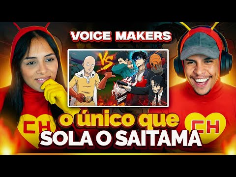 SAITAMA vs TODO MUNDO 3 (QUEM É MAIS FORTE?) | [Casal Jounin React] 🔥