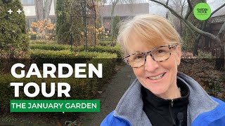 Garden Tour - They Laughed When I Said I Wanted My Michigan Garden to Look Nice Even in January