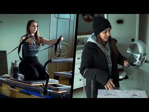 Pilates and new frying pan 😅