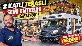 PİYASANIN YARI FİYATINA TERASLI KARAVAN YAPACAKLAR ! #hemkaravan